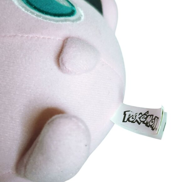 Pokemon Jigglypuff 8” Plush Stuff Animal 2019 Game Freak Wicked Cool Toys - Picture 3 of 4